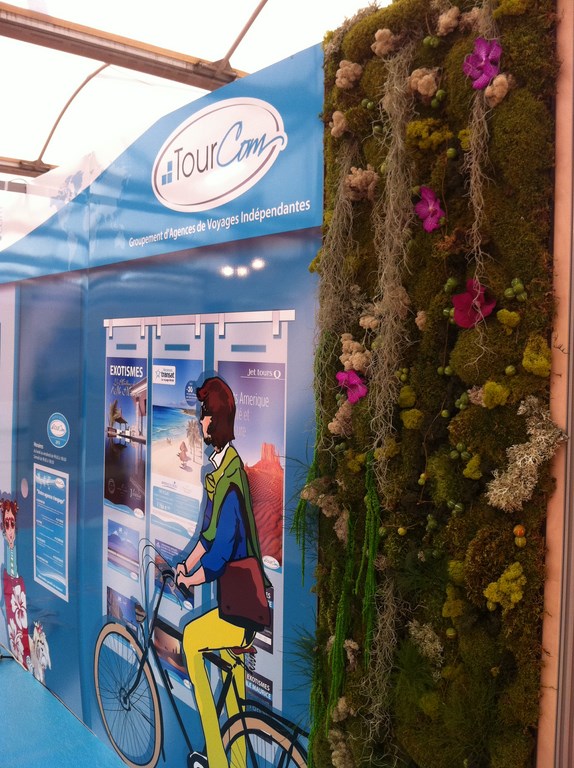 Murs de plantes à la location pour salon, exposition, foire sur Marseille