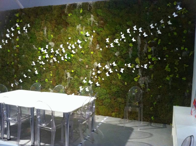 Création de mur végétal éphémère pour St Valentin: 1 m2 offert pour la 1ère commande