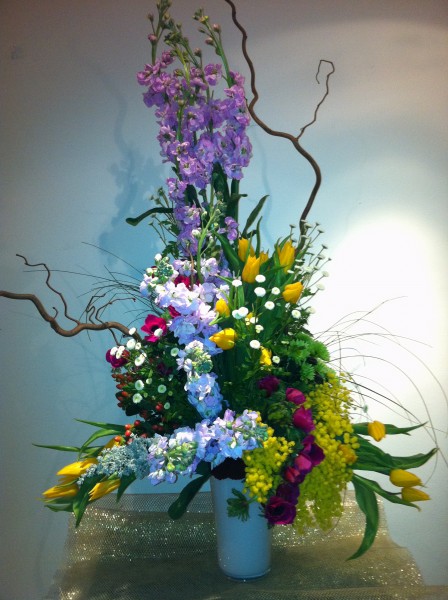 Décoration florale par abonnement ou vente pour salon exposition Avignon