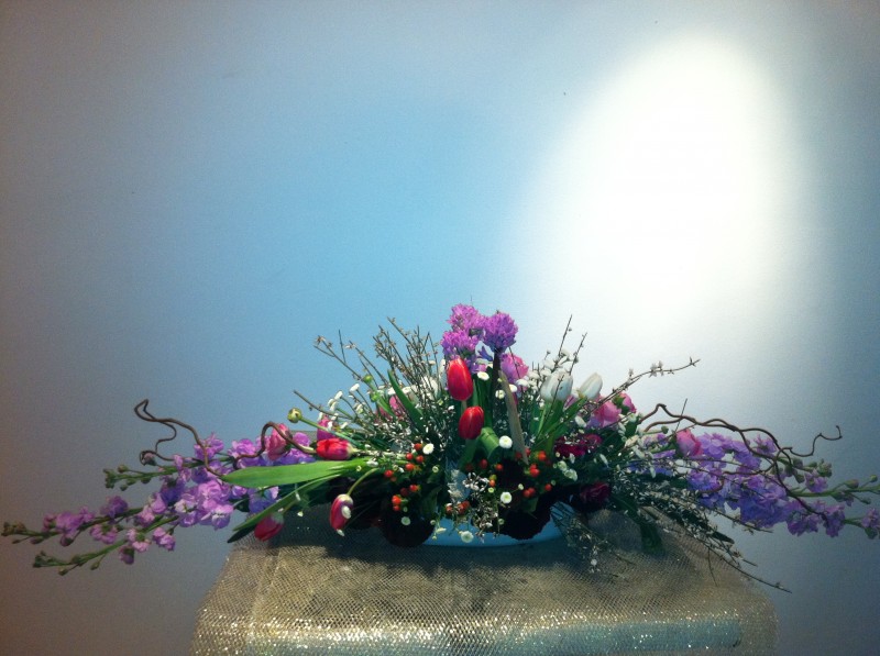 Décoration florale par abonnement ou vente pour salon exposition Avignon
