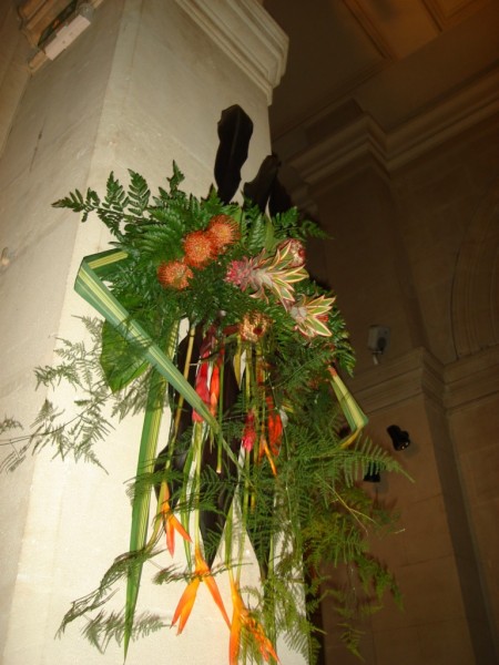 Création de décor floral pour mariage Marseille Bouches-du-Rhône