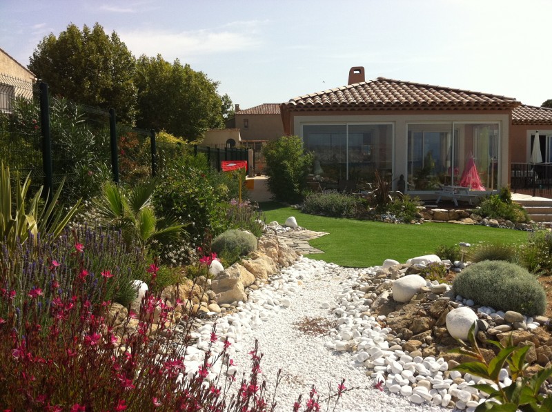 Paysagiste pour création de jardin zen éphémère et durable personnalisé Cannes Alpes-Maritimes