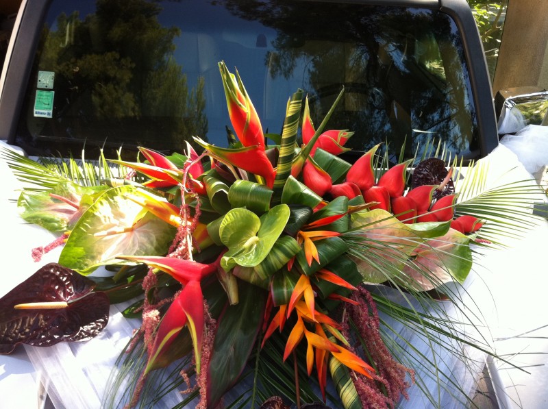 Création de décor floral pour mariage Montpellier Hérault