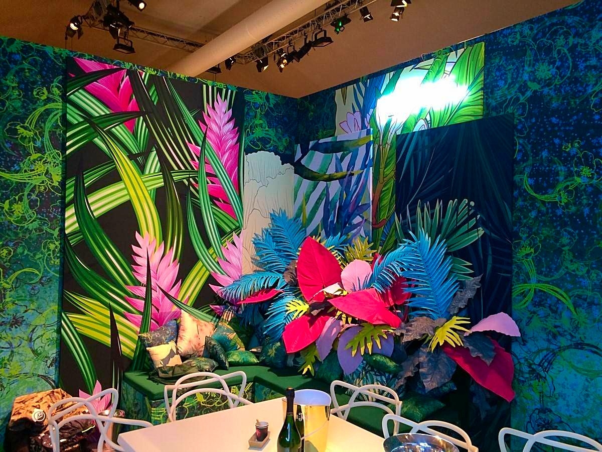 décor floral de stand en location en provence alpe cote d'azur