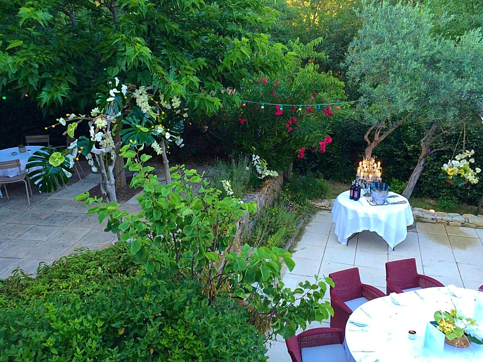 l'arche est le passage obligé des invités pour les ravir