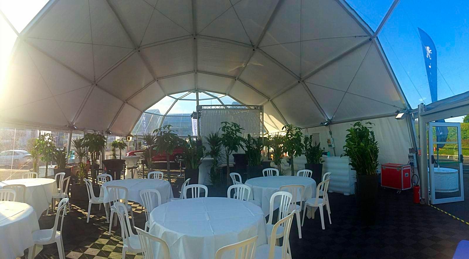 les plantes d'intérieur s'adaptent très bien à la configuration des espaces de restauration