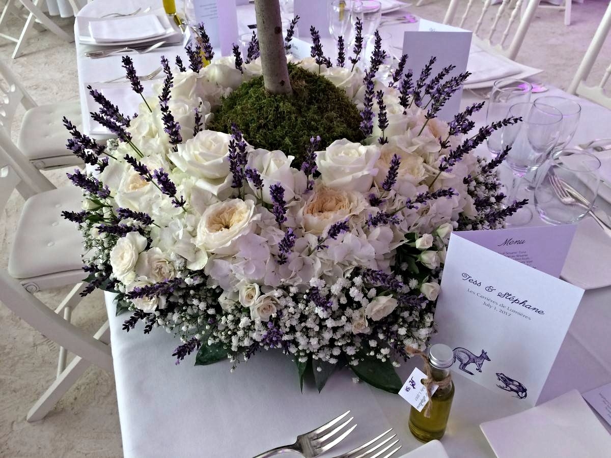 Couronne de fleurs mariage