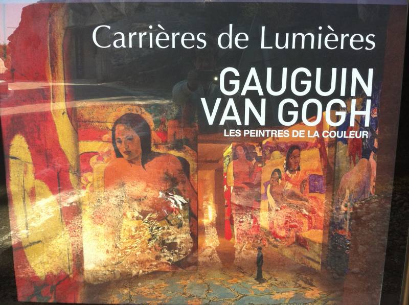 Clorofil events est partenaire événementiel des Carrières des Lumières aux Baux de Provence;