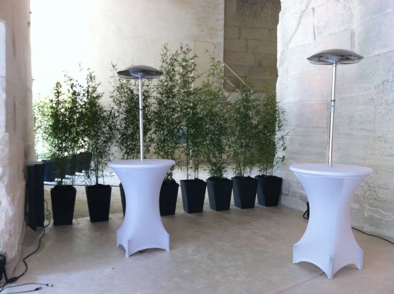 Clorofil Events a été sollicité par les Carrières de Lumières aux Baux de Provence pour décorer les espaces réceptifs de l'inauguration du nouveau site.