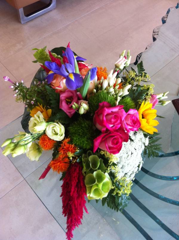 decoration florale buffet traiteur centre de table avignon Sainte Marie de la Mer