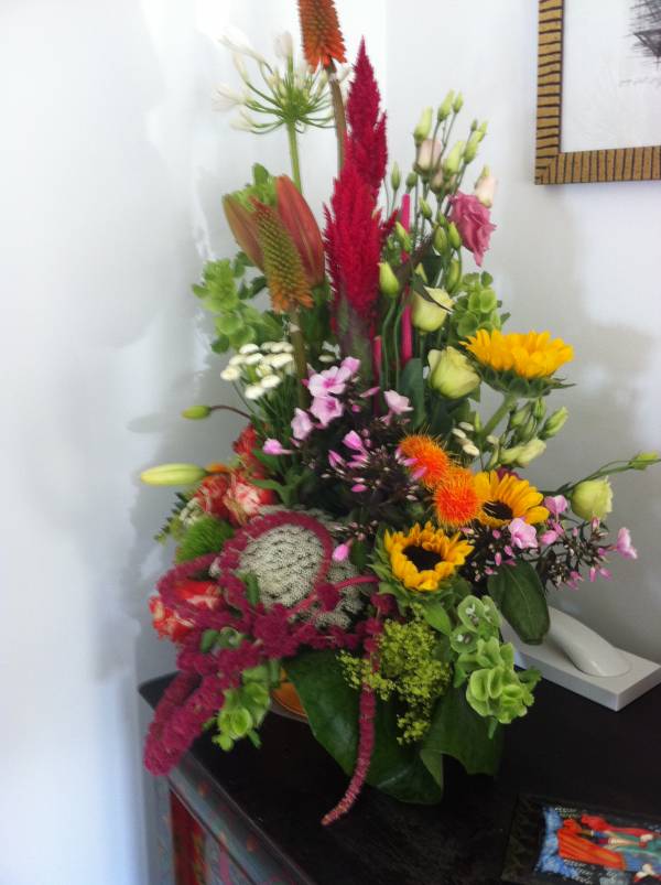 decoration florale buffet traiteur centre de table avignon Sainte Marie de la Mer