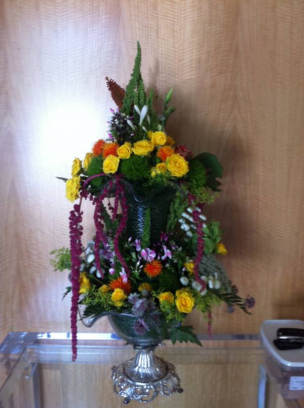 decoration florale buffet traiteur centre de table avignon Sainte Marie de la Mer