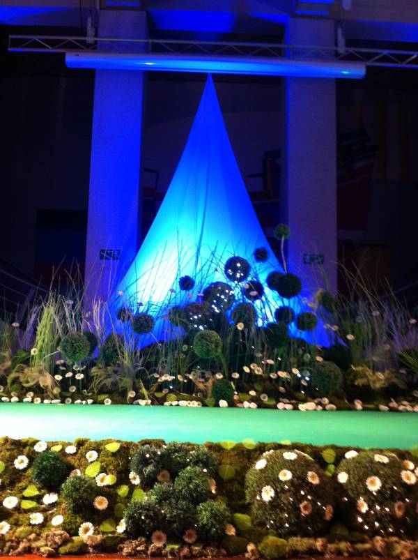 Décoration scène spectacle d'ambiance provencale Marseille