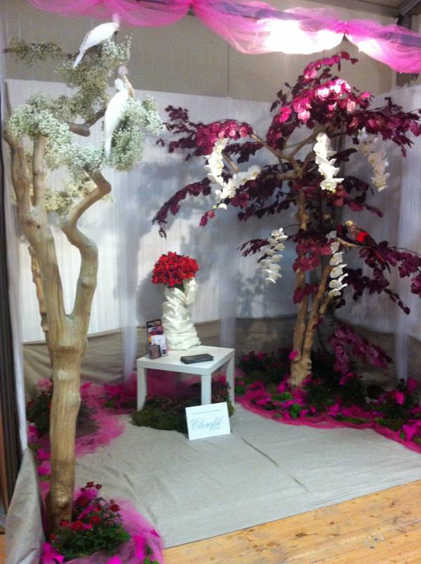 décoration de stand pour salon du mariage de Vitrolles et Salon du mariage de Salon de Provence
