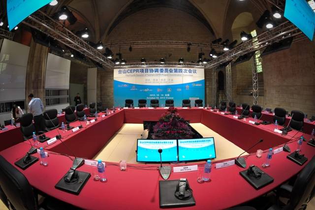 centre floral de table de conférence Avignon