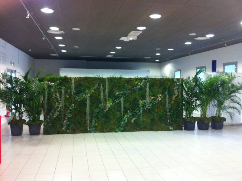 Location de murs de végétaux éphémères pour vos salons, expositions, foires, sur  Aix en provence