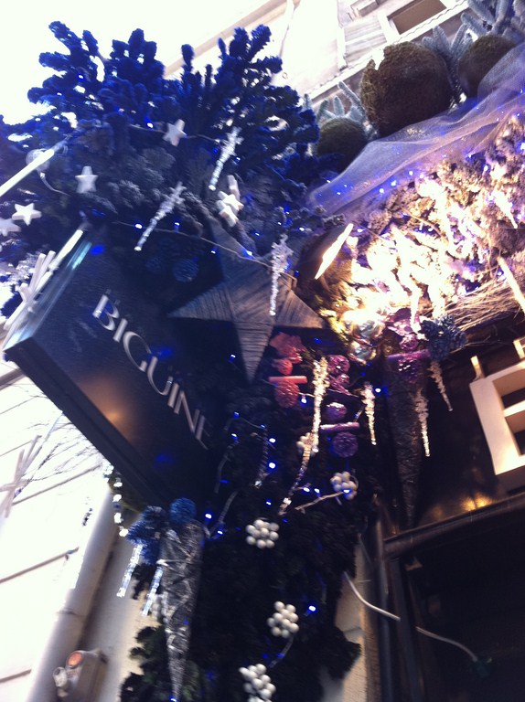 location de décoration de noel pour vitrine et façade Marseille