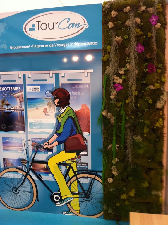 Murs de plantes à la location pour salon, exposition, foire sur Marseille