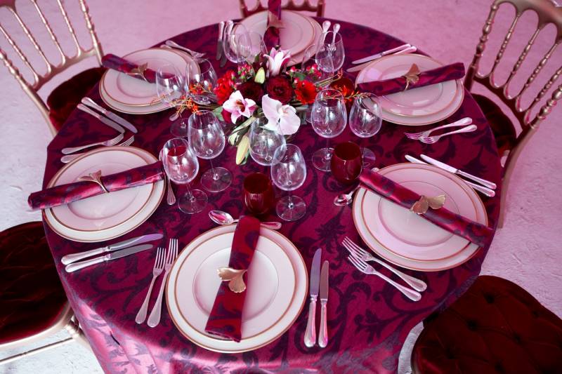 Centre de table de fleurs et plantes pour réception et pour buffet traiteur sur Marseille Les baux de Provence