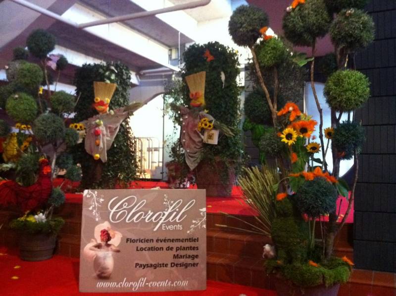 Décor de scène pour exposition foire et salon dans des thèmes gastronomie sur Marseille Istres