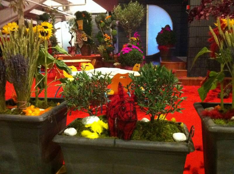 Décor de scène pour exposition foire et salon dans des thèmes gastronomie sur Marseille Istres