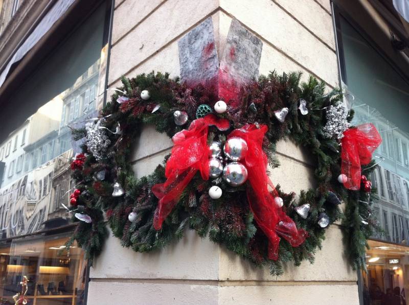 Noël décor façade en location pose Marseille Avignon