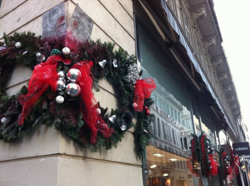 Noël décor façade en location pose Marseille Avignon