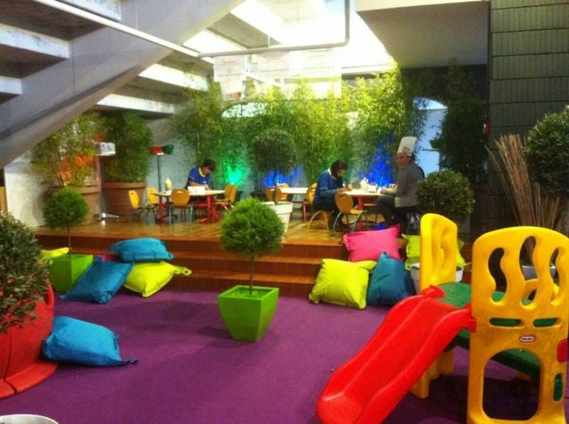 Création d'un jardin d'enfant pour salon exposition, foire sur Istres, Marseille, Toulon