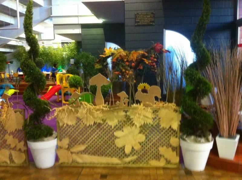 Création d'un jardin d'enfant pour salon exposition, foire sur Istres, Marseille, Toulon