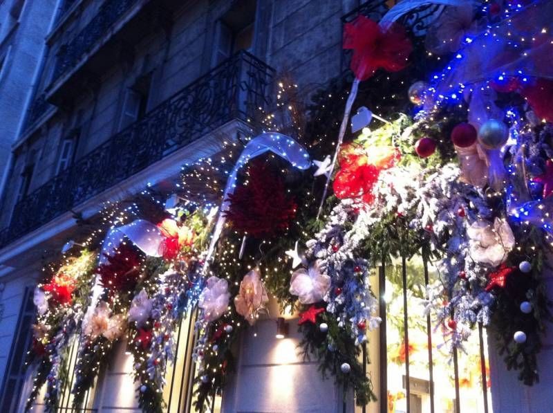noel décor de façade en location Marseille