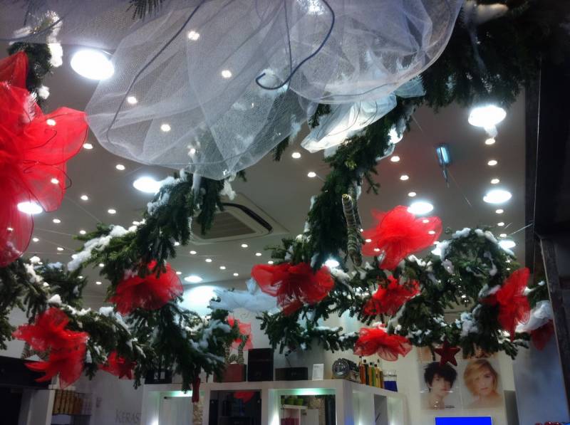 noel décor de façade en location Marseille