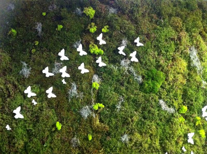 Mur végétal éphémère pour événement Marseille Cannes