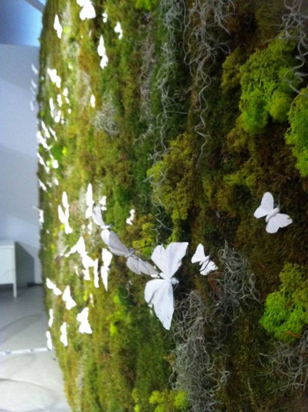 Mur végétal éphémère pour événement Marseille Cannes