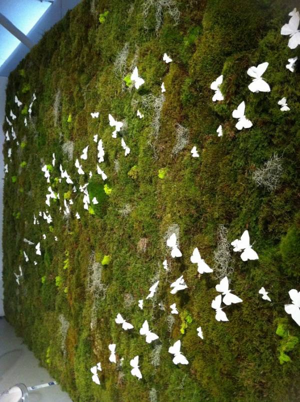 Mur végétal éphémère pour événement Marseille Cannes
