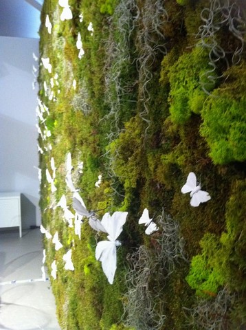 Mur végétal éphémère pour événement Marseille Cannes