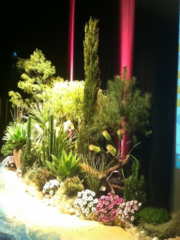 Décor scénique location, conception végétale livraison pose et retrait France Sud