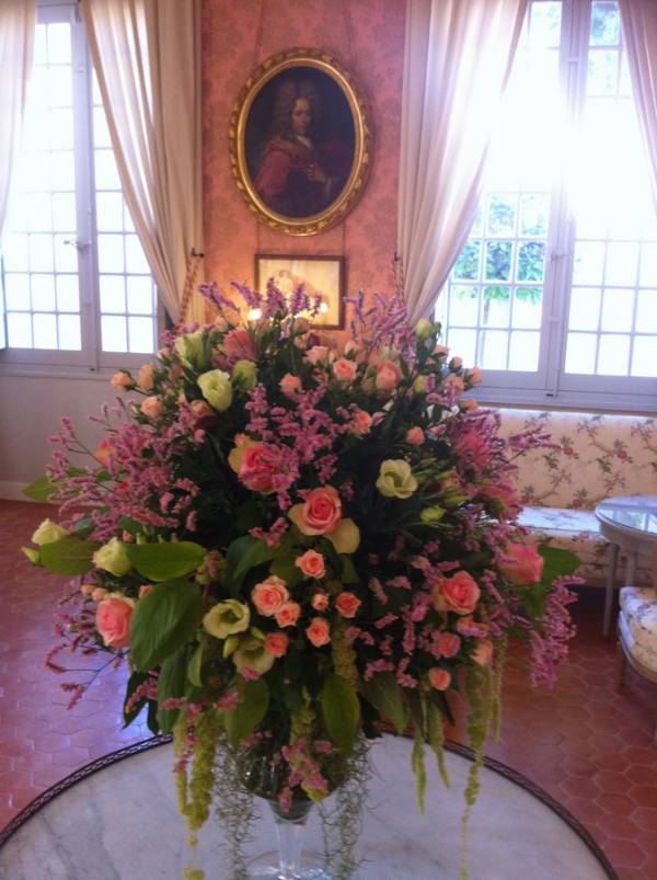 Compositions florales d'excellence pour ce haut lieu d'Aix en Provence