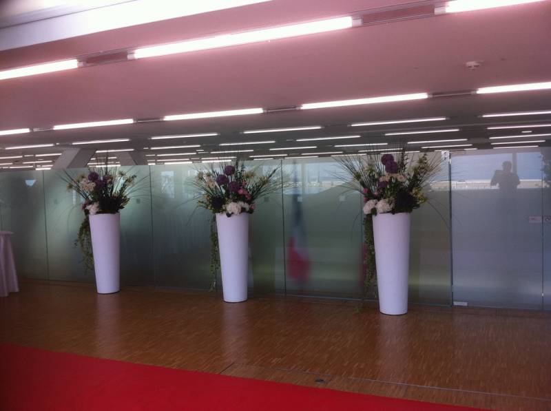 Location plantes et décorations florales de salles réceptions événements Marseille