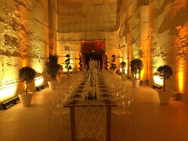 Centres de tables, compositions florales pour repas réception et gala en provence Alpes Côtes d'Azur