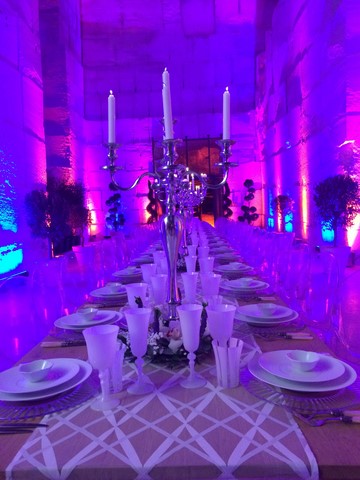 Centres de tables, compositions florales pour repas réception et gala en provence Alpes Côtes d'Azur