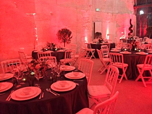 Décorations florales de fleurs.