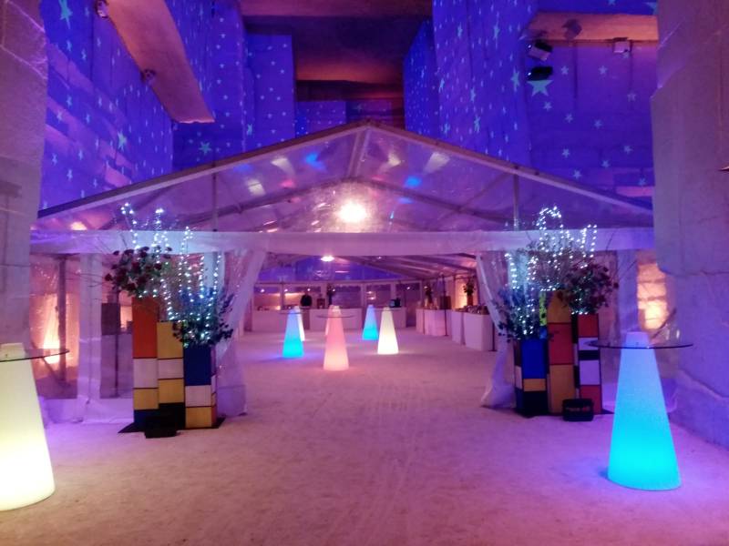 Composition florale pour inauguration, pour le vernissage 