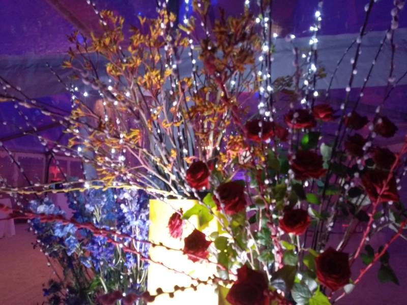 Composition florale pour inauguration, pour le vernissage 