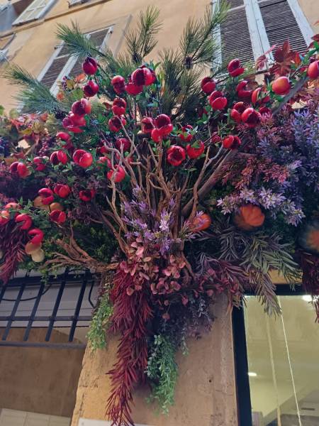Décor d'automne à la vente ou à la location à Aix en Provence.