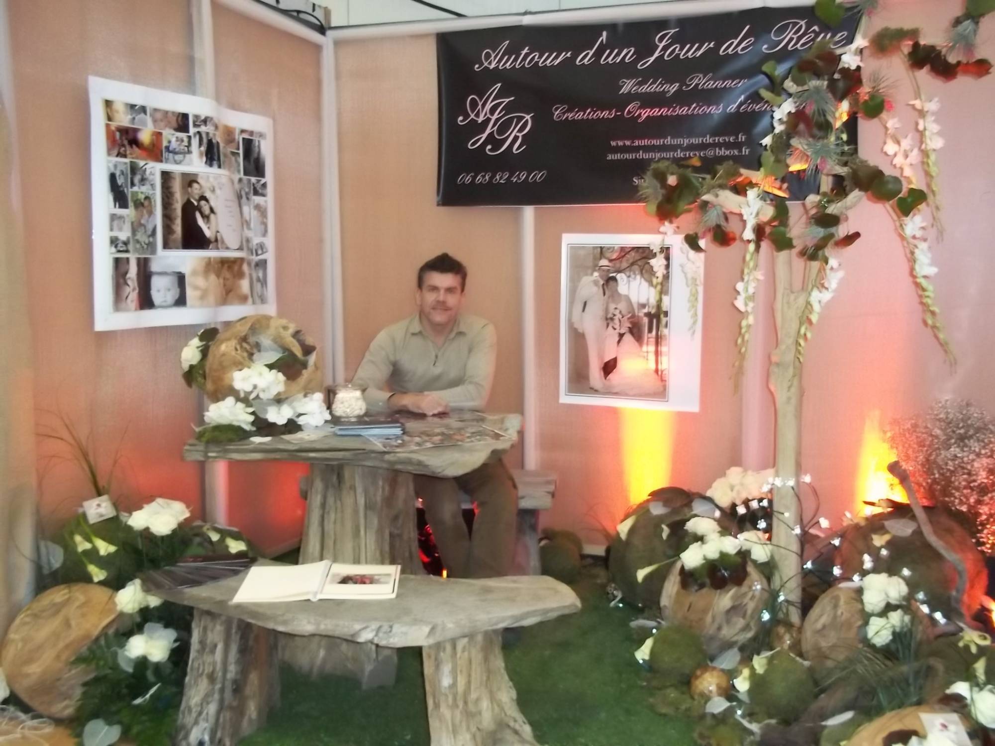 Philippe Grossel réalise pour votre mariage votre rêve floral le plus intime