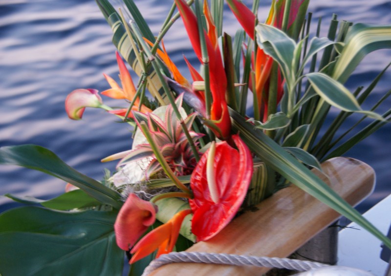 Location de décoration florale centre de table, décor de salle et lieu insolite, Bandol