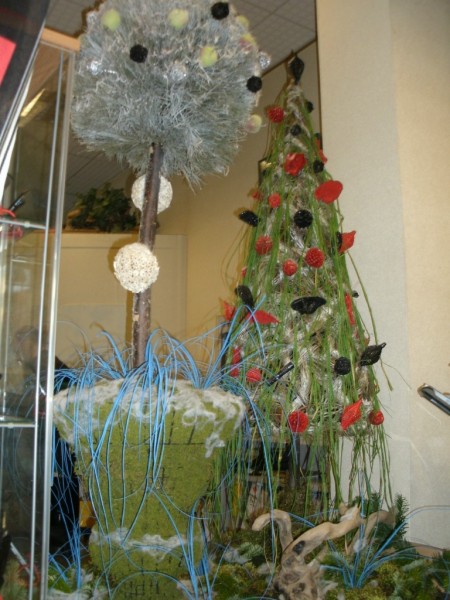 Création de décoration de noël pour commerce, banque et entreprise Aix en Provence