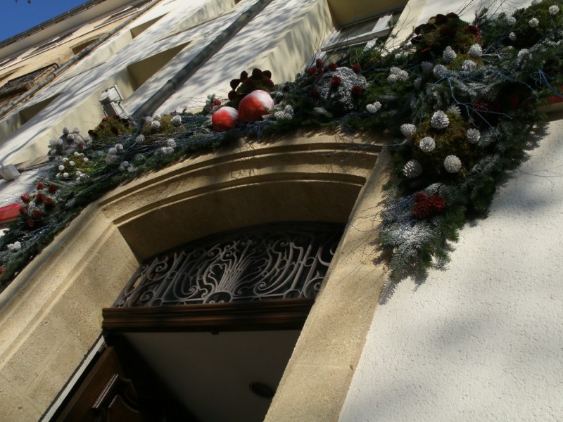 Façade de noël, location de décor pour les fêtes  Aix en Provence