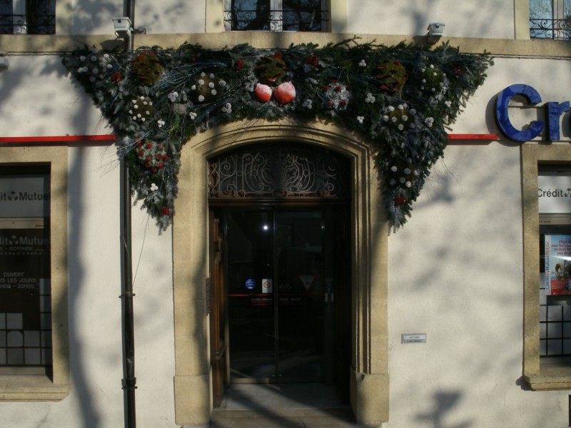 Façade de noël, location de décor pour les fêtes  Aix en Provence