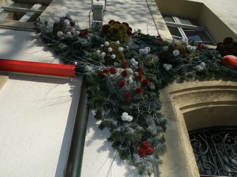 Façade de noël, location de décor pour les fêtes  Aix en Provence
